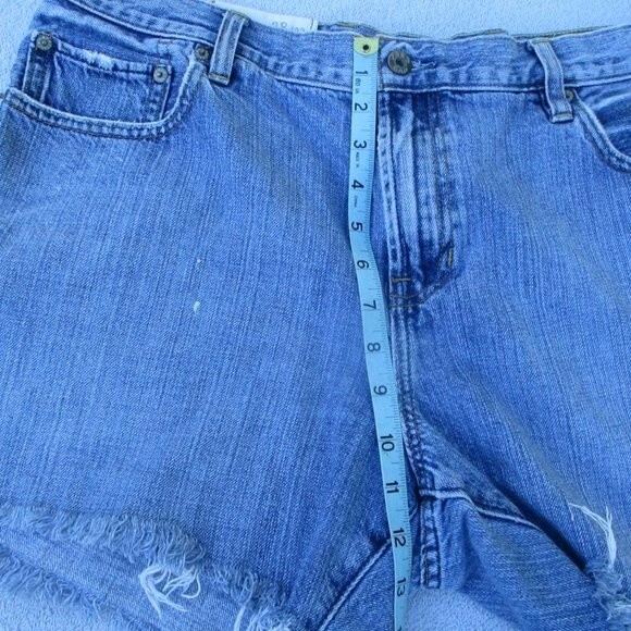 Gap Cut Off Light Wash Blue Jean Shorts Size 38 Men's / 30 Women's. SO CUTE!! - Picture 8 of 14